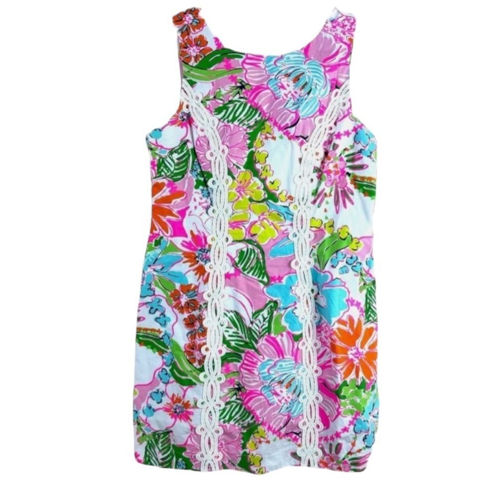 LILLY PULITZER for Target 20th Anniversary Nosey Posey Floral Dress Size 2 - Picture 2 of 7